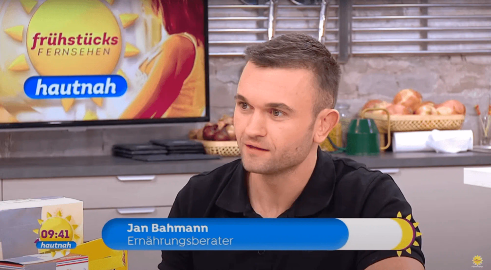 Jan Bahmann im Frühstücksfernsehen
